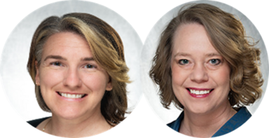 Jen Van Tiem and Heather Reisinger