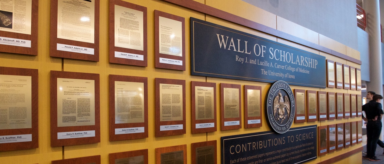 Wall of Scholarship